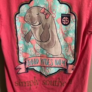 NWOT Simply Southern Tee